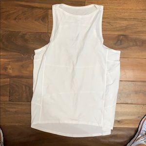 White Lululemon tank top